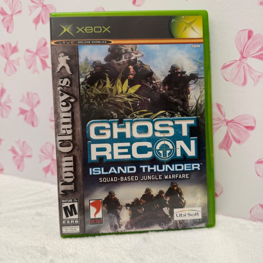 Ghost Recon: Island Thunder (Original‎ Xbox) COMPLETE & TESTED